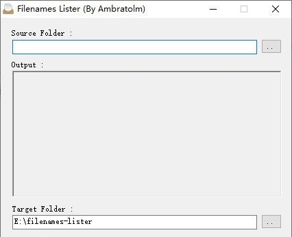 Filenames Lister下载1