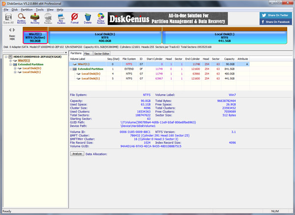DiskGenius 第2张图片