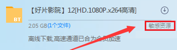 迅雷X怎么下载敏感资源1