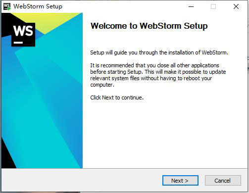 WebStorm 2019安装教程3