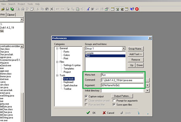 editplus最新版本怎么运行java程序6