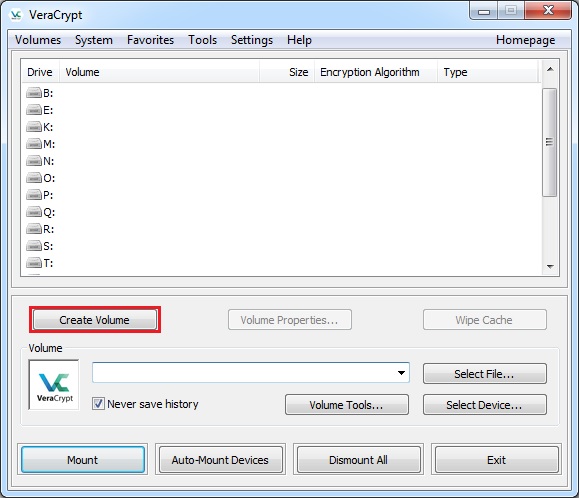 VeraCrypt磁盘加密工具使用教程1