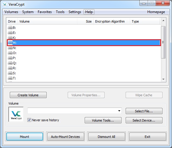 VeraCrypt磁盘加密工具使用教程13