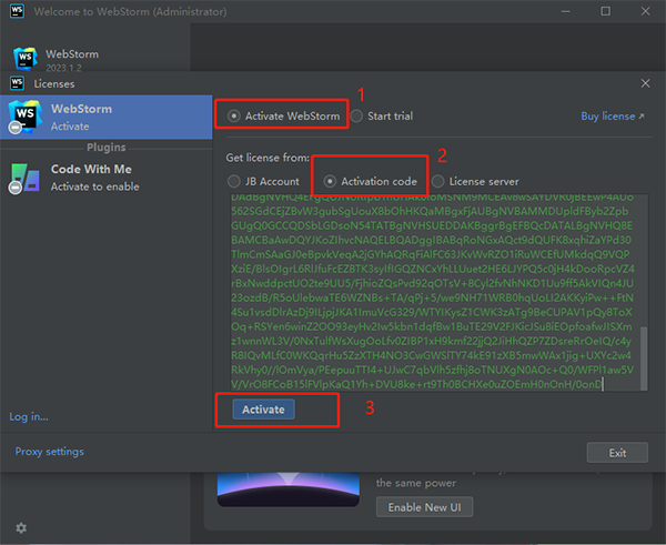 WebStorm 2023安装教程11