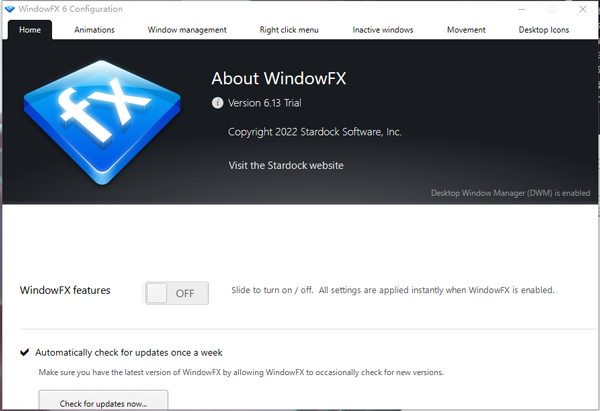 WindowFX官方最新版免费下载软件介绍