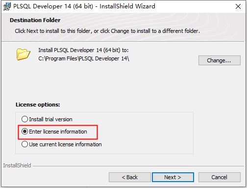 PLSQL Developer 14安装教程4