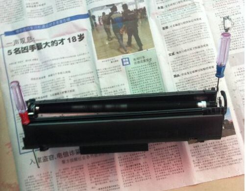 惠普m130nw换碳粉教程5