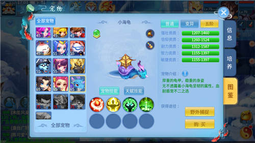 天书奇谈oppo版宠物简介7