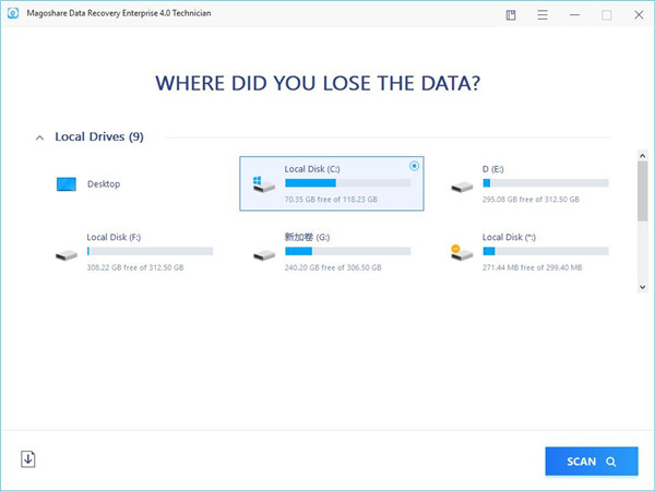 Magoshare Data Recovery绿色破解版软件介绍