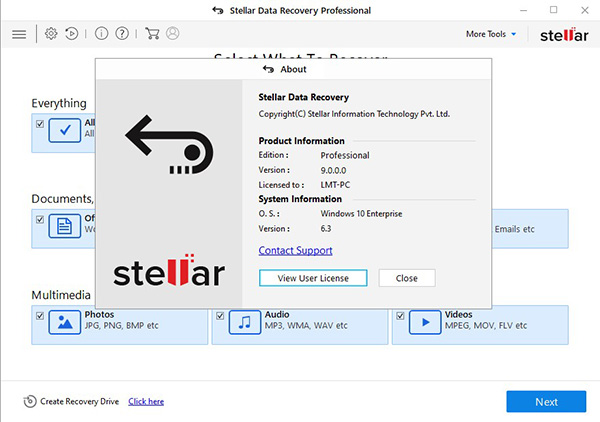 Stellar Data Recovery最新破解版软件介绍