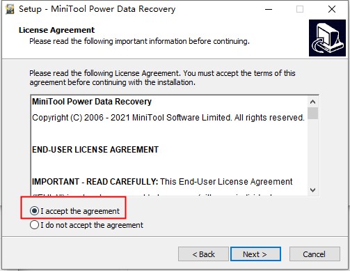 minitool power data recovery安装教程示例2