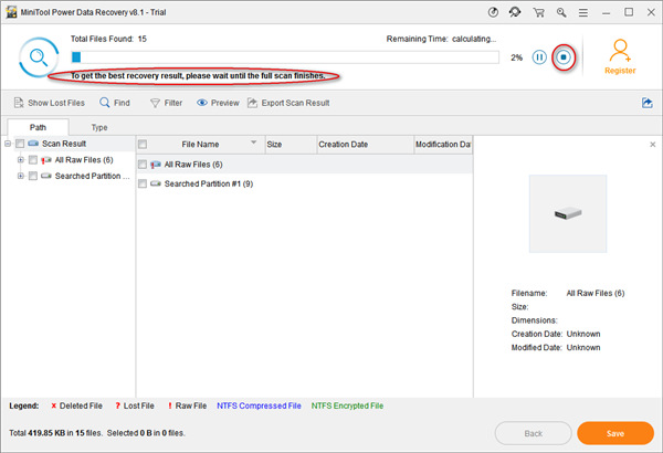 minitool power data recovery如何从 SD 卡中恢复已删除的照片4