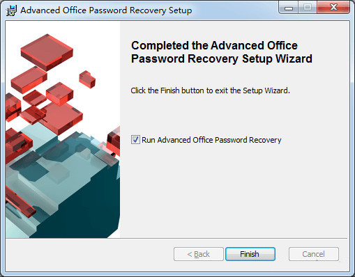 Advanced Office Password Recovery安装步骤6