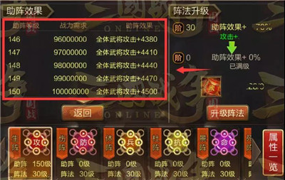 三国战争vivo手机版军阵系统介绍5